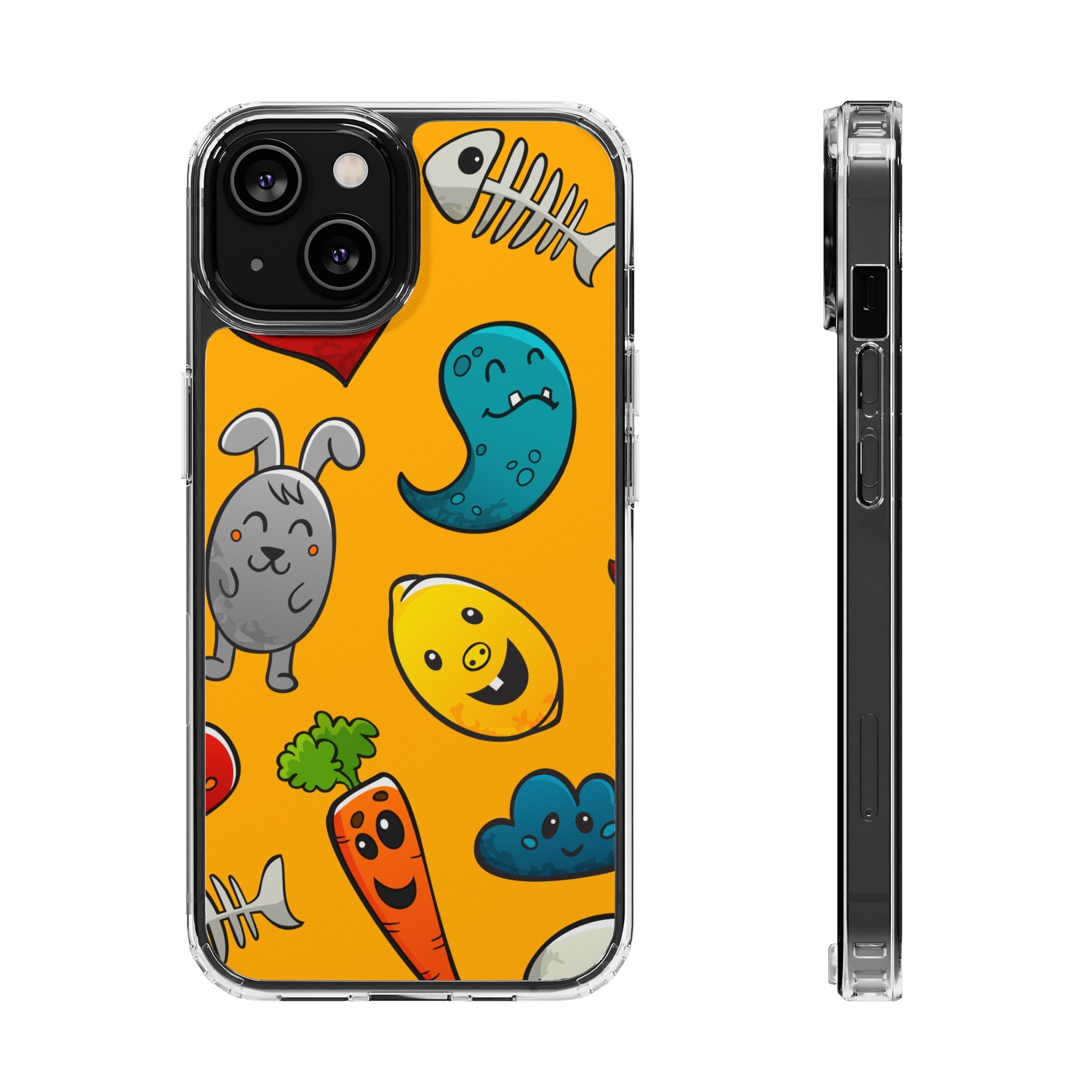 Fun Characters - iPhone Clear Cases iPhone 14 Without gift packaging - phone cases