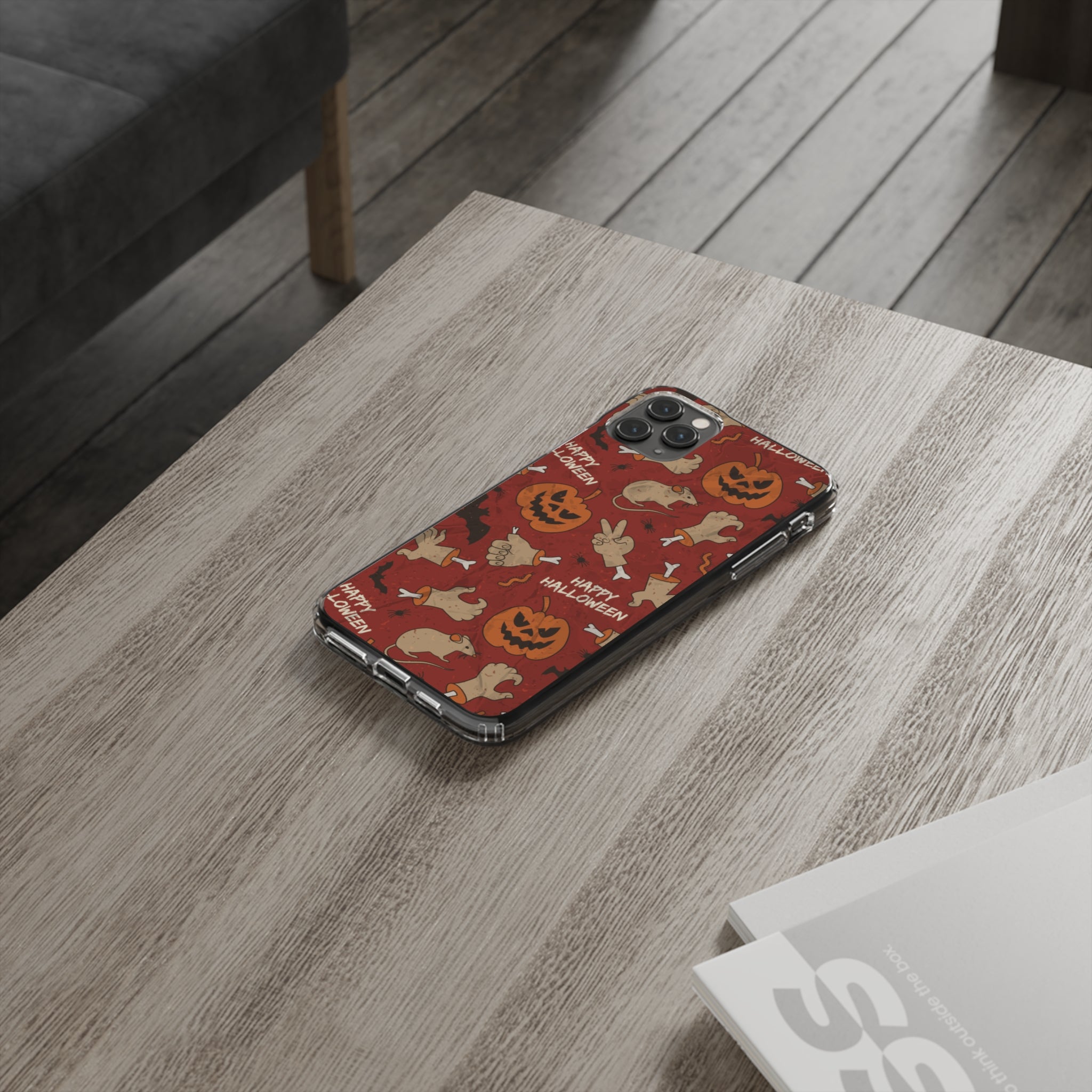 Halloween - iPhone Clear Cases - phone cases