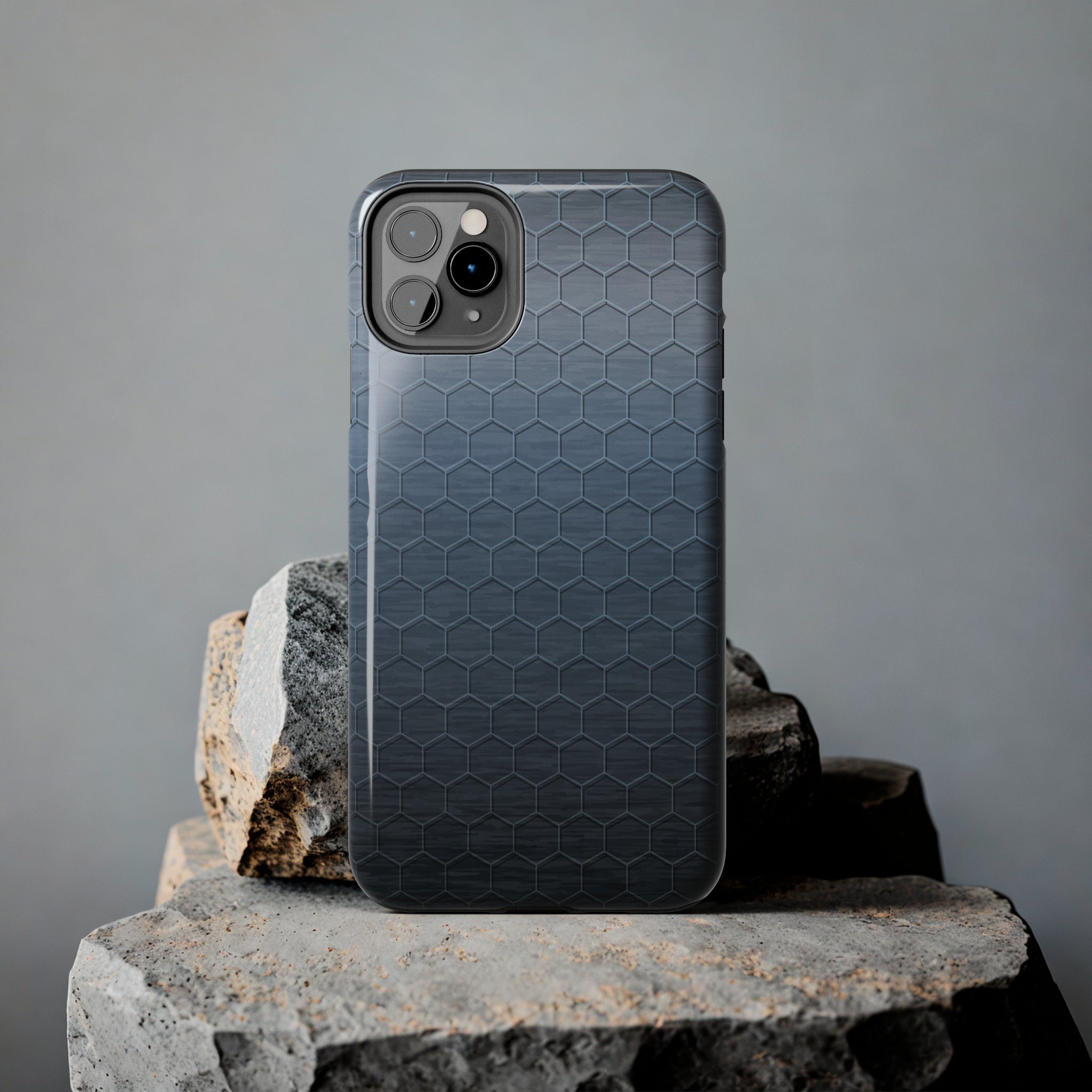 Carbon Fibre - iPhone Tough Cases - phone cases