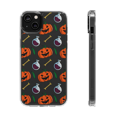 Halloween - iPhone Clear Cases iPhone 14 Plus Without gift packaging - phone cases