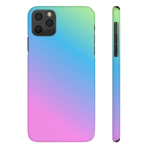 Gradient Colored - iPhone Slim Cases iPhone 11 Pro Max - phone cases