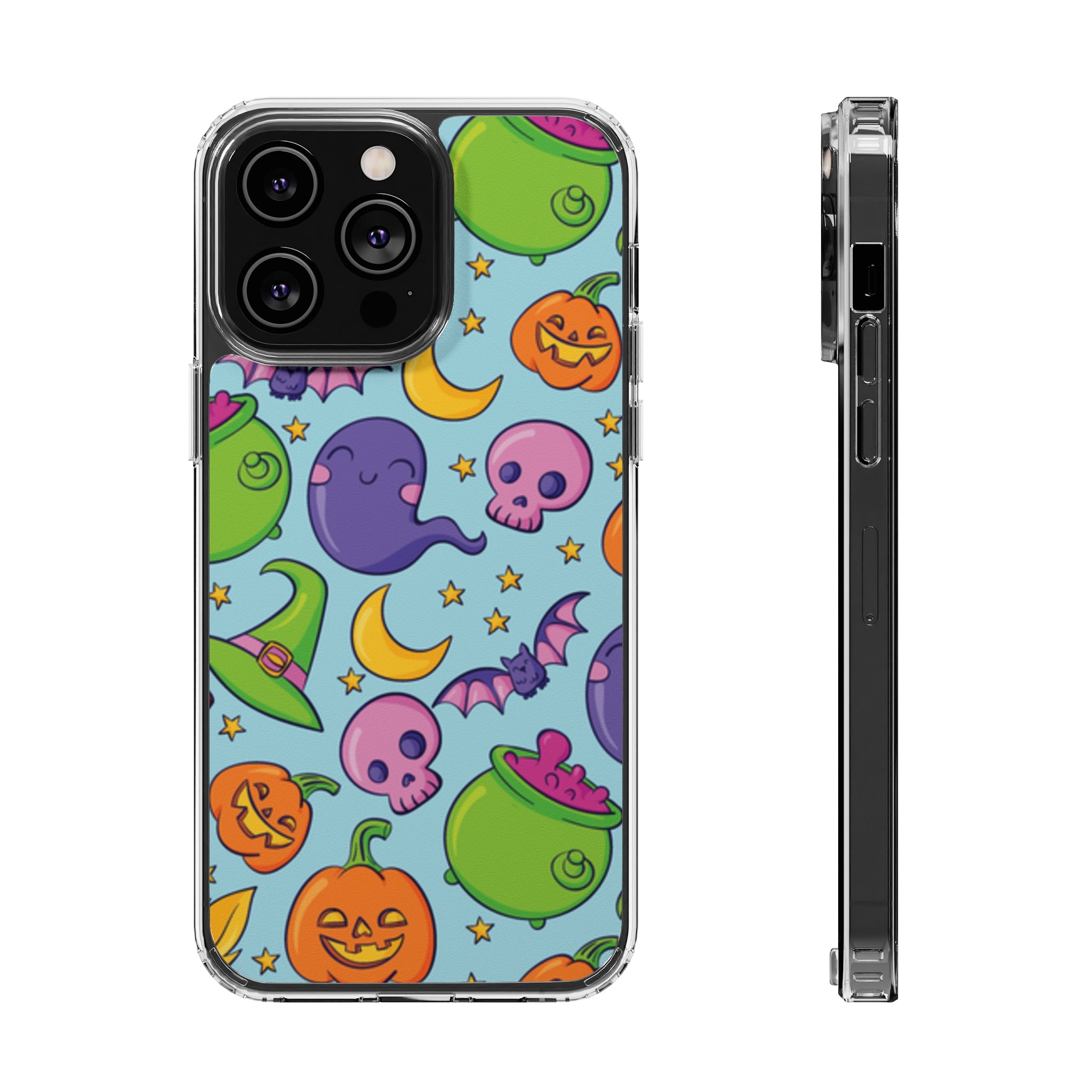 Halloween - iPhone Clear Cases iPhone 14 Pro Max Without gift packaging - phone cases