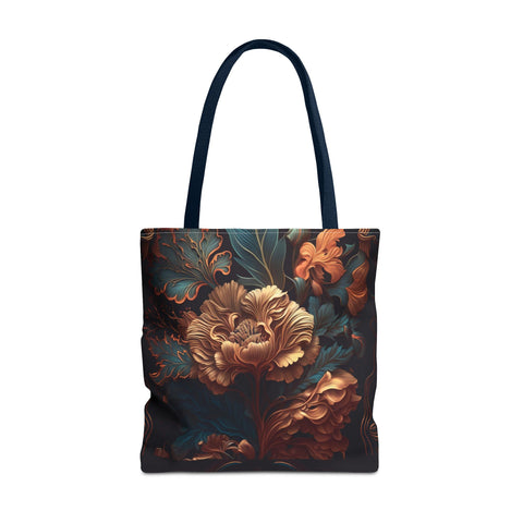 Tote Bag | Dark Floral Design