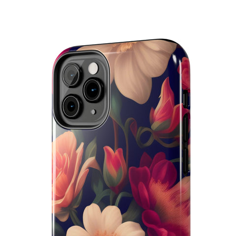 floral - iPhone Tough Cases - phone cases