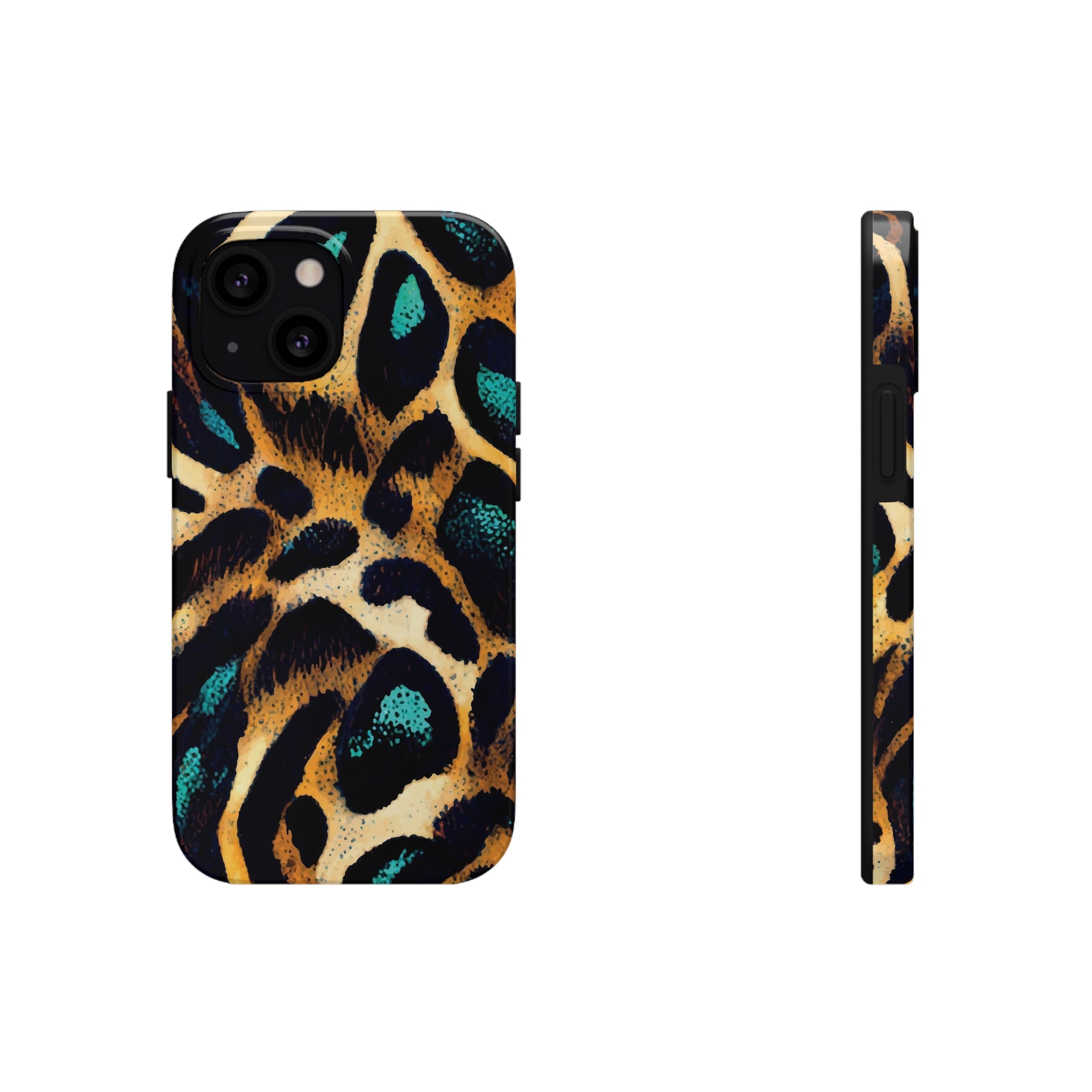 Dark Leopard - iPhone Tough Cases iPhone 13 Mini - phone cases