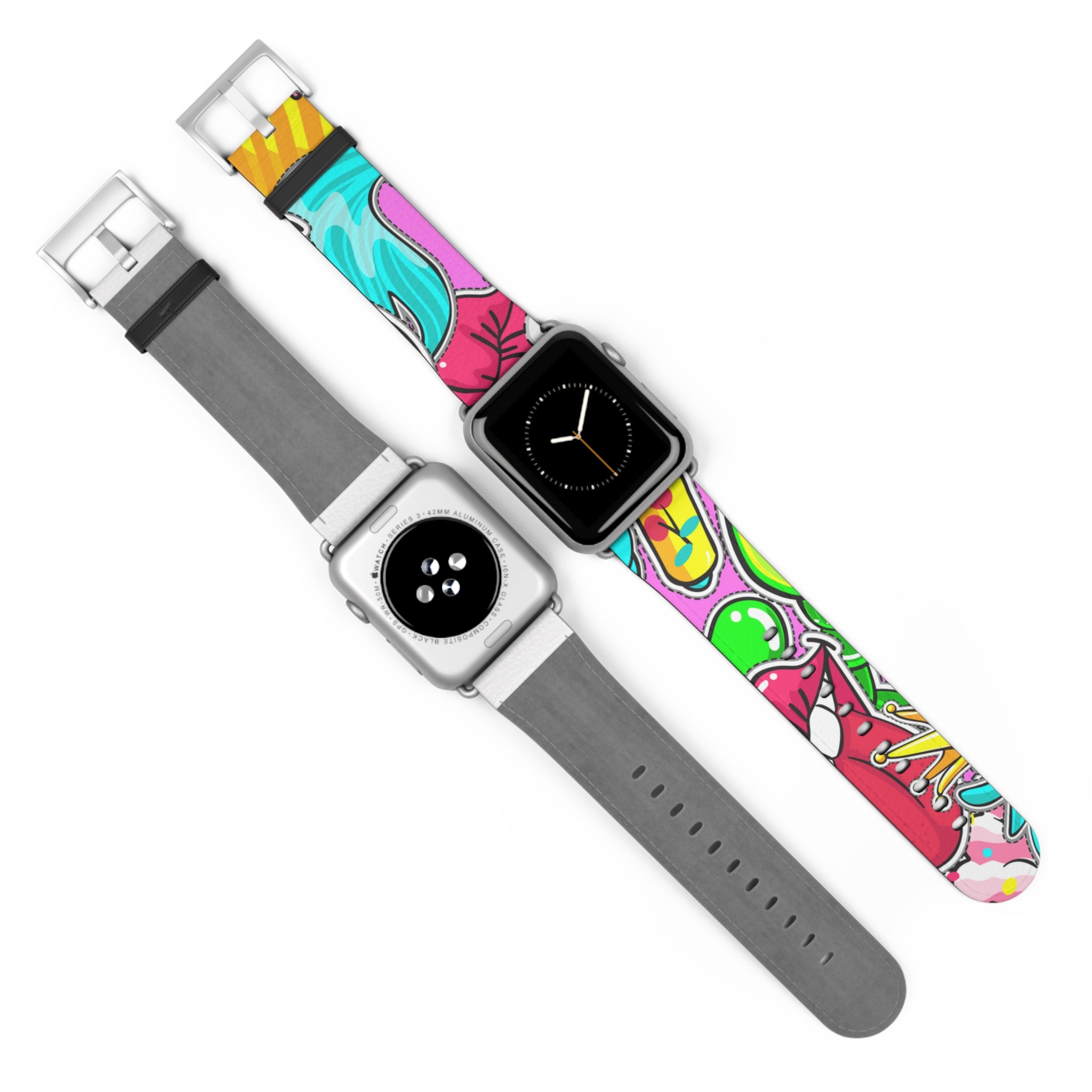 Apple Watch Band - 100% Faux Leather - phone cases