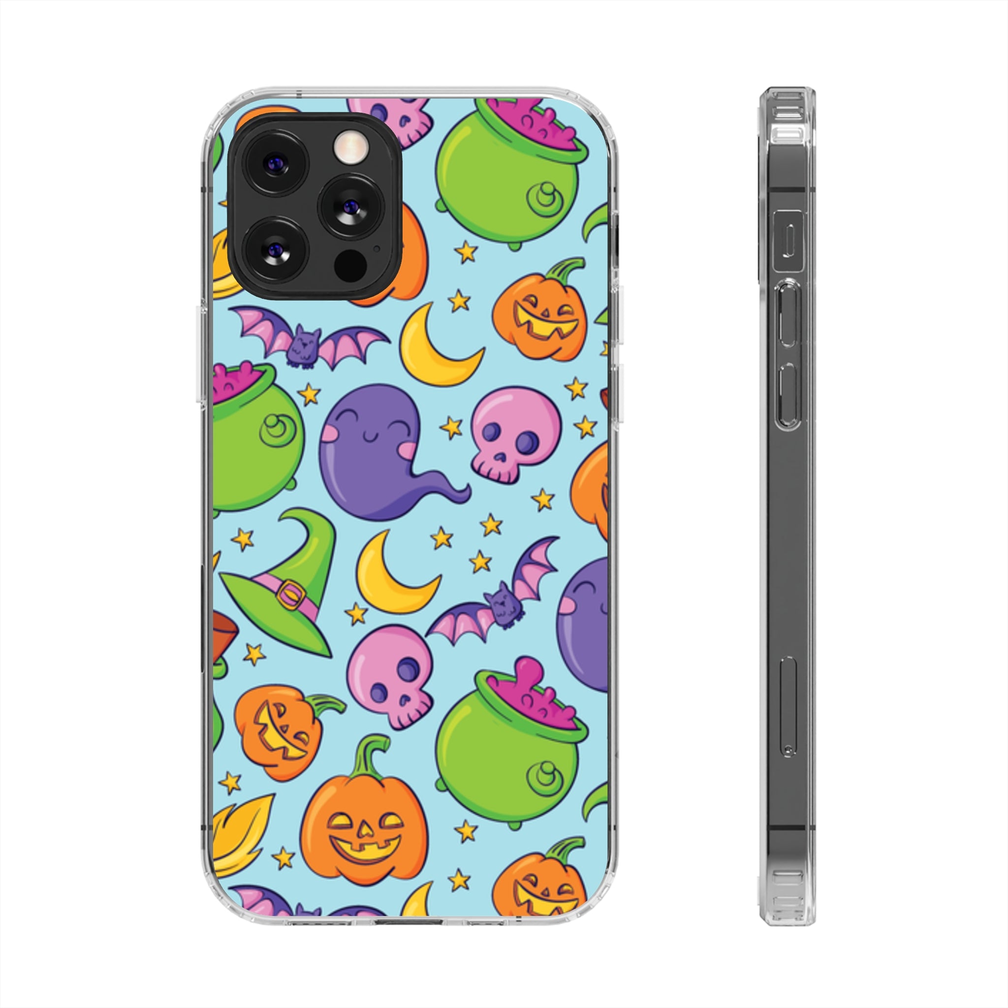 Halloween - iPhone Clear Cases iPhone 12 Pro Without gift packaging - phone cases