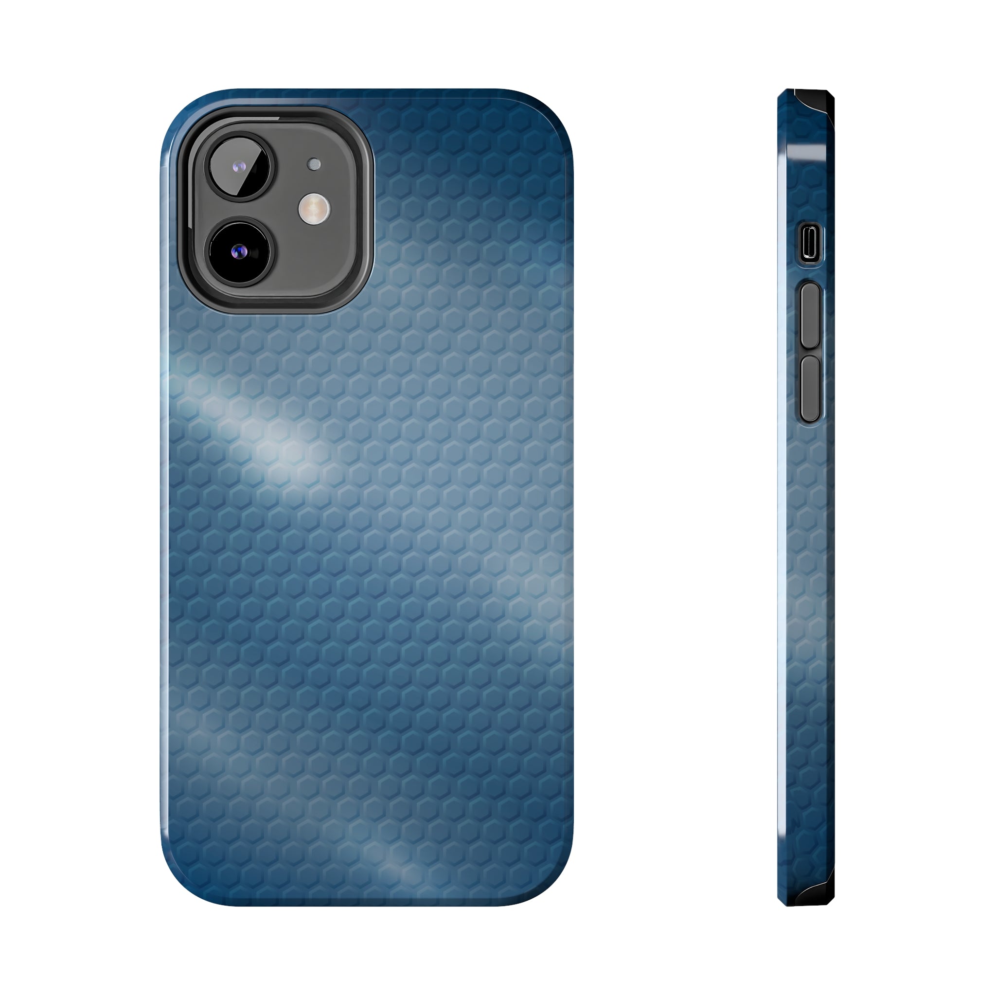 Carbon Fibre sky - iPhone Tough Cases iPhone 12 - phone cases