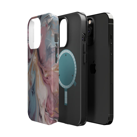 Liquid colored marble - MagSafe Cases - phone cases