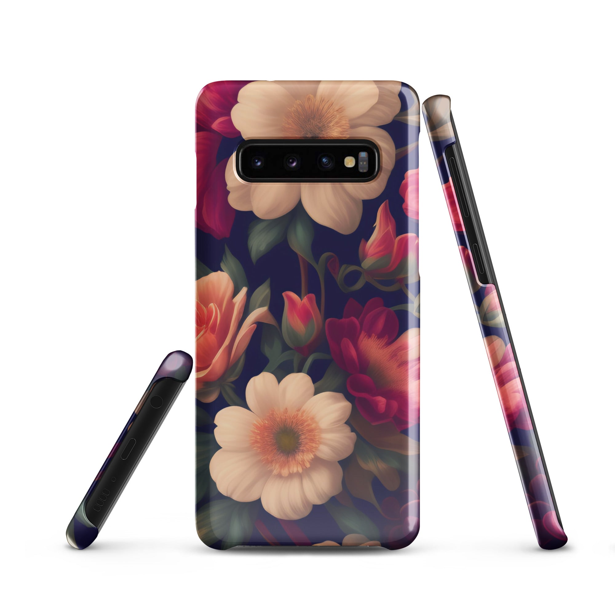 Floral - Samsung Snap case Glossy Samsung Galaxy S10 - phone cases