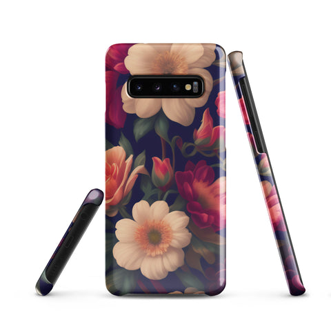 Floral - Samsung Snap case Glossy Samsung Galaxy S10 - phone cases