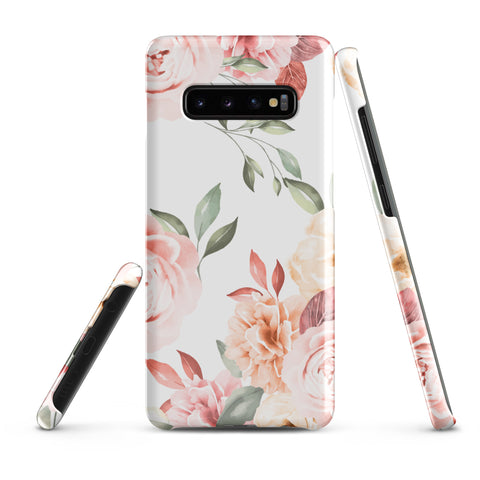 Vintage Floral - Samsung Snap case Samsung Galaxy S10 Plus - phone cases