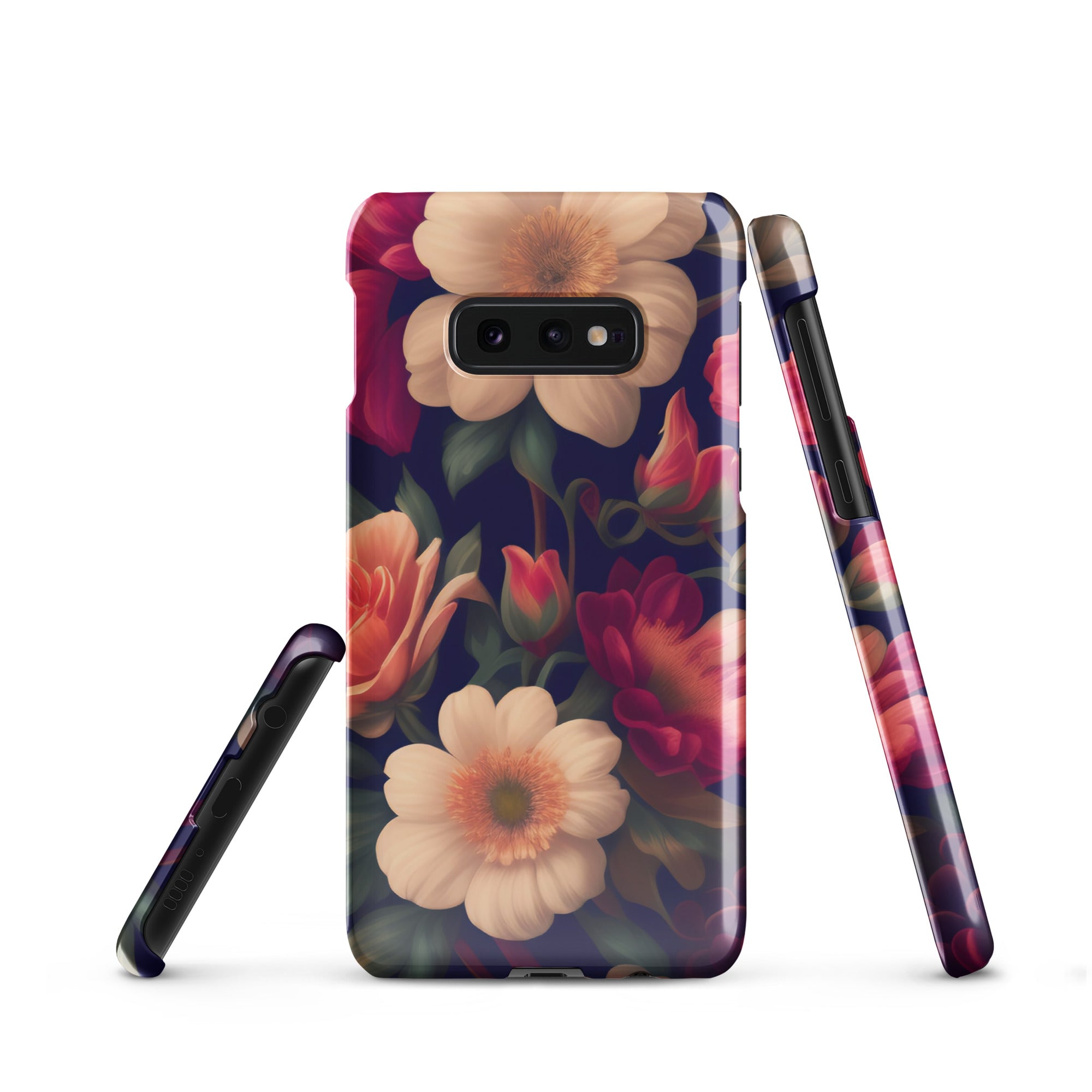 Floral - Samsung Snap case Glossy Samsung Galaxy S10e - phone cases