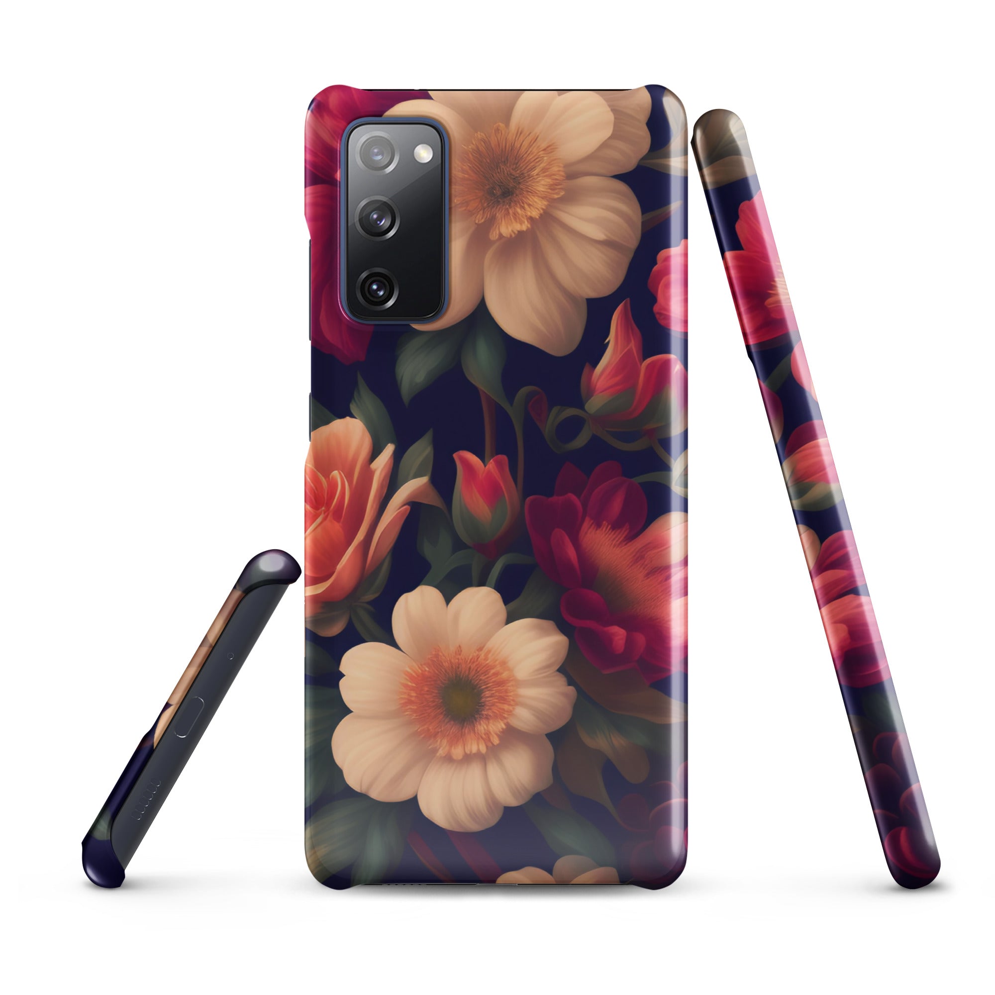 Floral - Samsung Snap case Glossy Samsung Galaxy S20 FE - phone cases