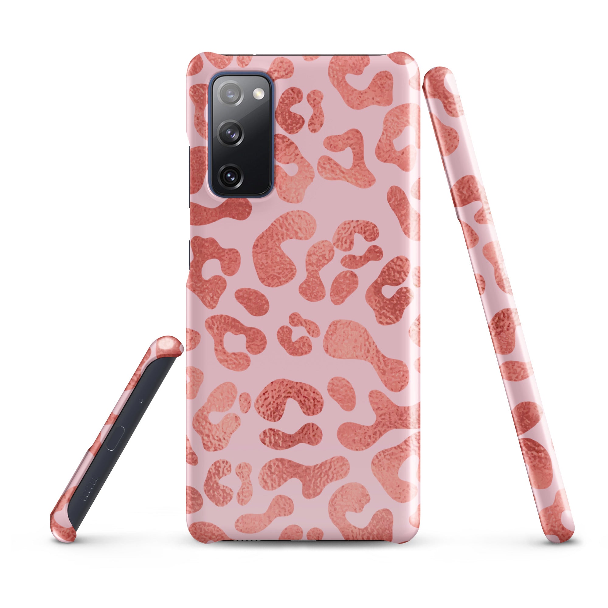 Pink Leopard - Samsung Snap case Glossy Samsung Galaxy S20 FE - phone cases