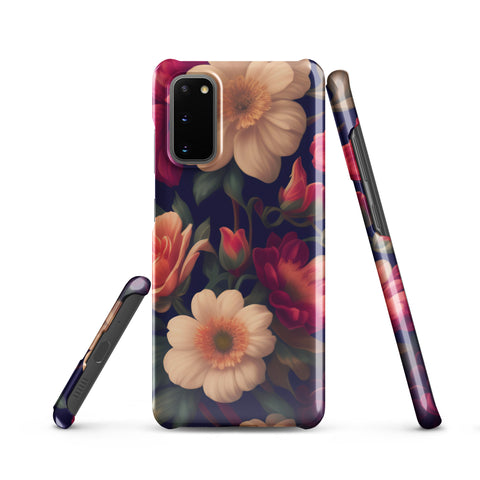 Floral - Samsung Snap case Glossy Samsung Galaxy S20 - phone cases