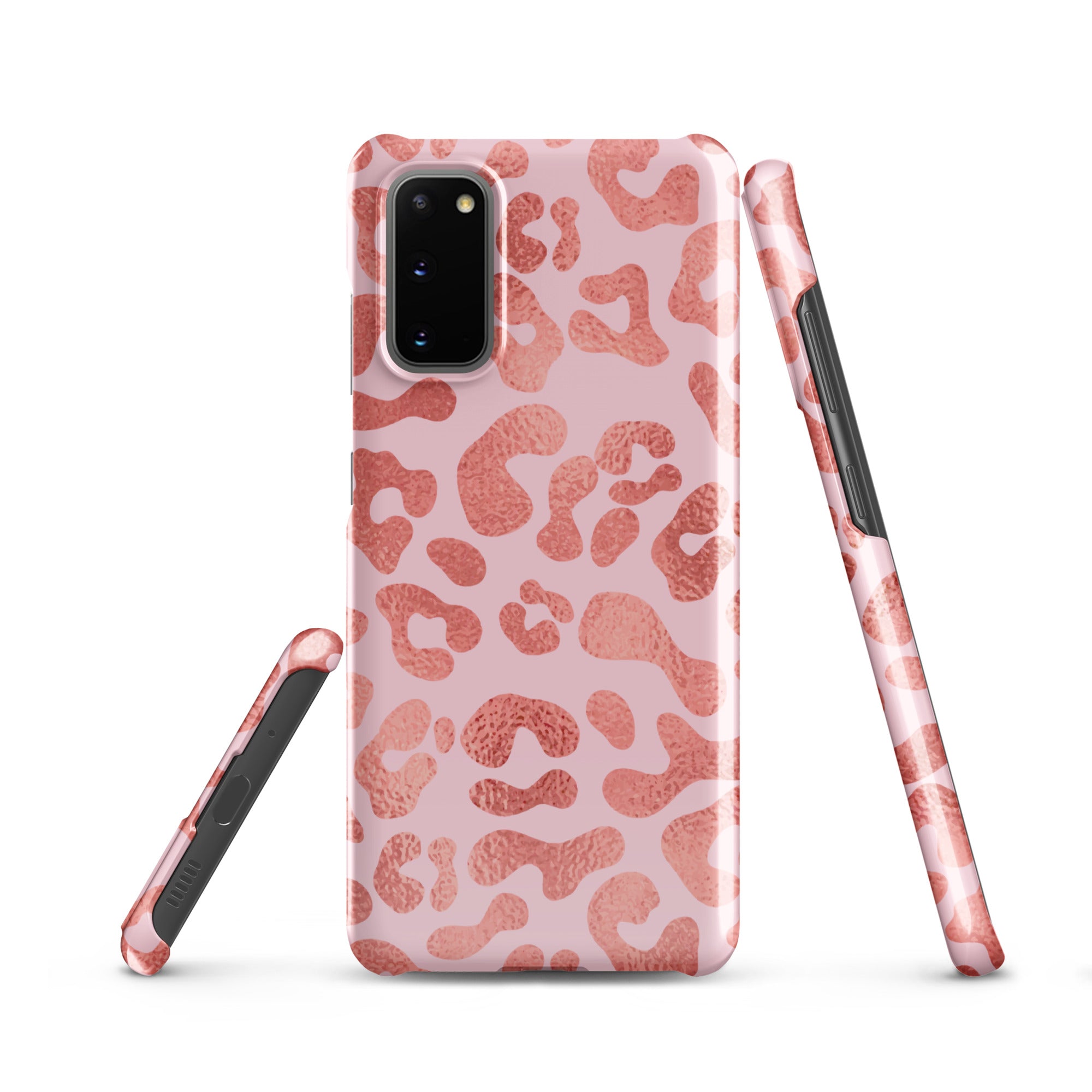 Pink Leopard - Samsung Snap case Glossy Samsung Galaxy S20 - phone cases