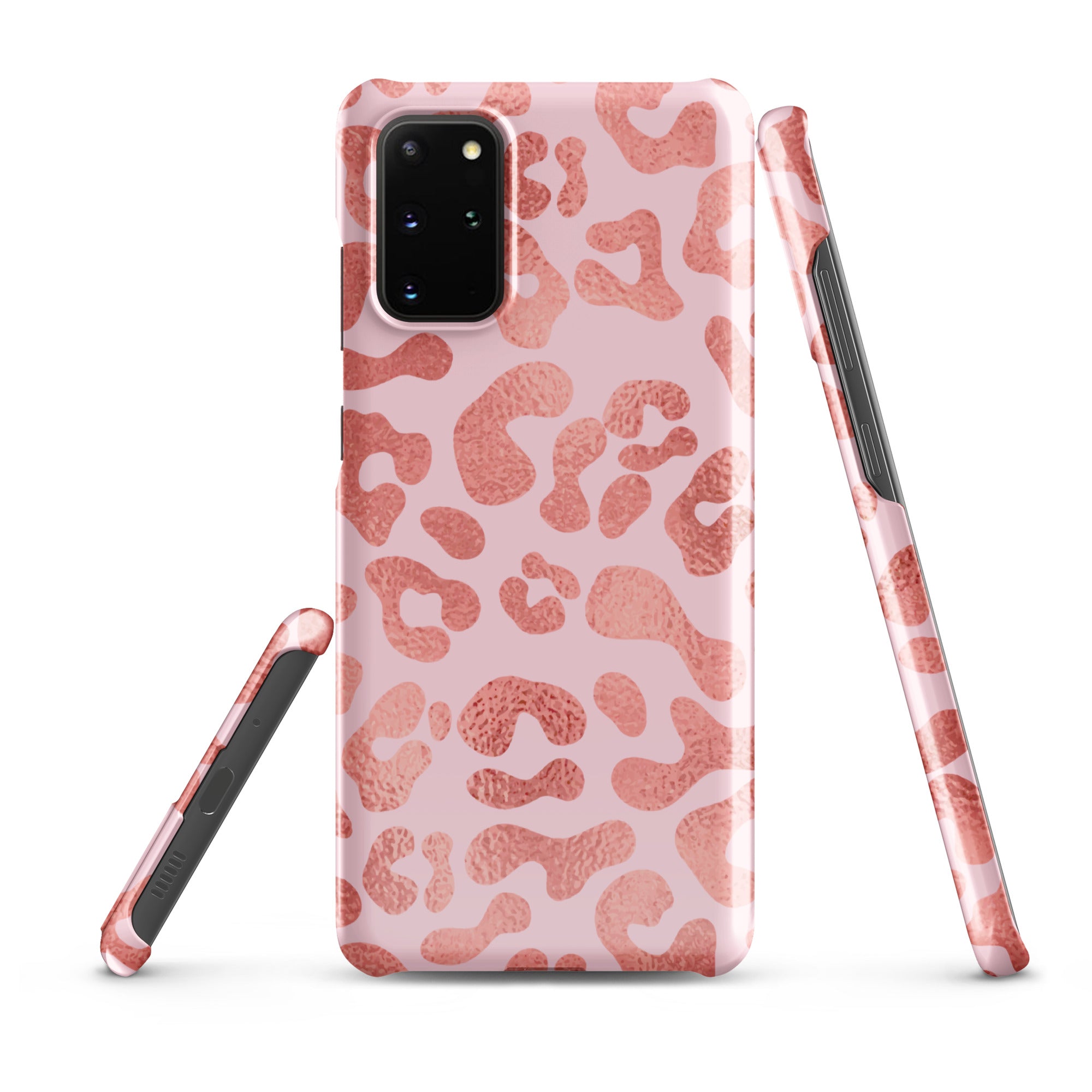 Pink Leopard - Samsung Snap case Glossy Samsung Galaxy S20 Plus - phone cases