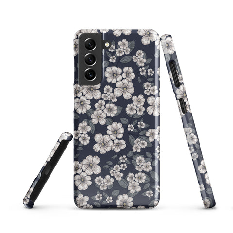 Floral - Samsung Snap case Glossy Samsung Galaxy S21 - phone cases