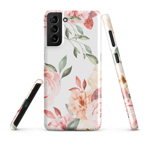 Vintage Floral - Samsung Snap case Samsung Galaxy S21 Plus - phone cases