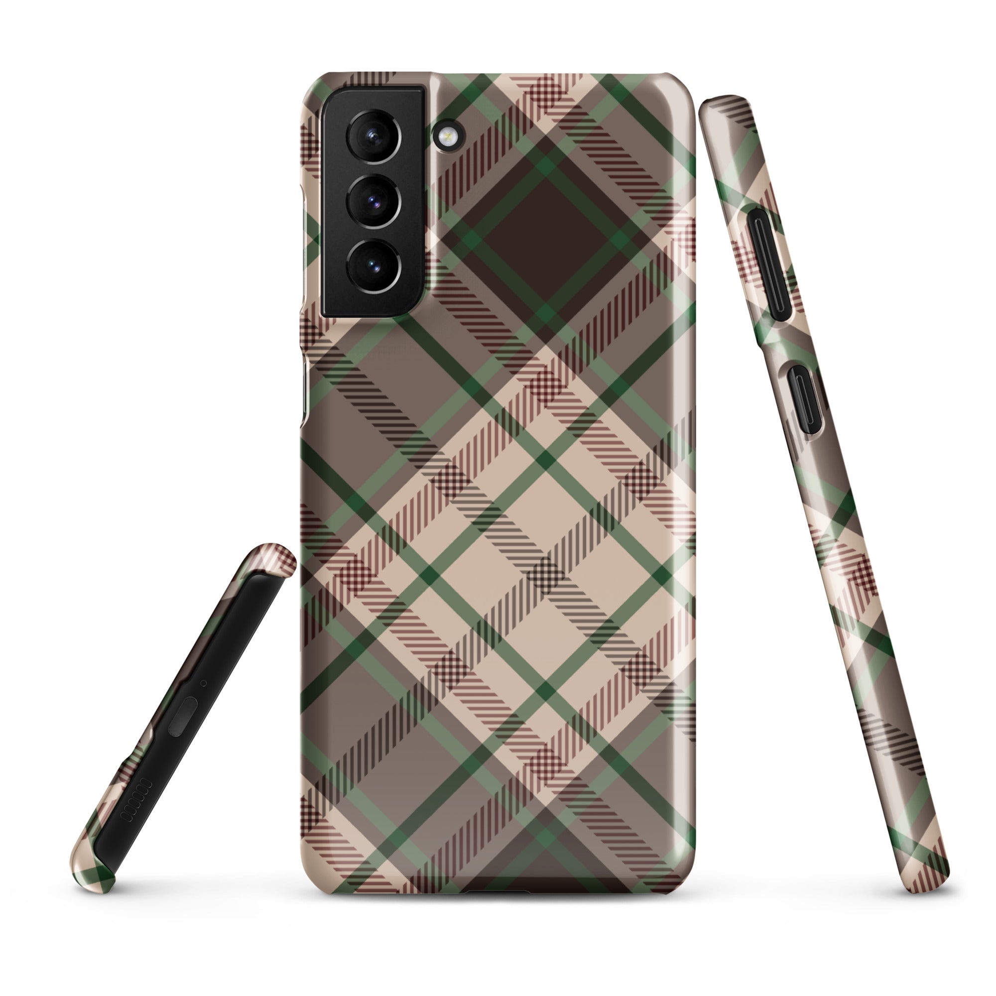 Checks - Samsung Snap case Glossy Samsung Galaxy S21 Plus - phone cases