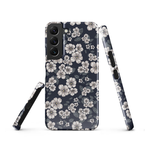 Floral - Samsung Snap case Glossy Samsung Galaxy S22 - phone cases