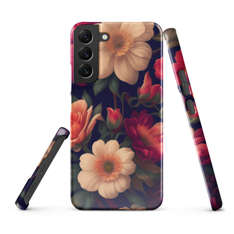 Floral - Samsung Snap case Glossy Samsung Galaxy S22 Plus - phone cases