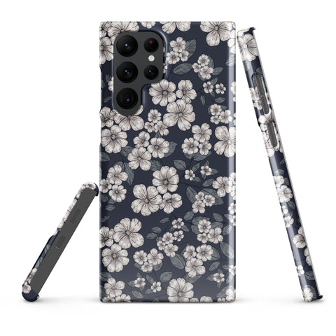 Floral - Samsung Snap case Glossy Samsung Galaxy S22 Ultra - phone cases