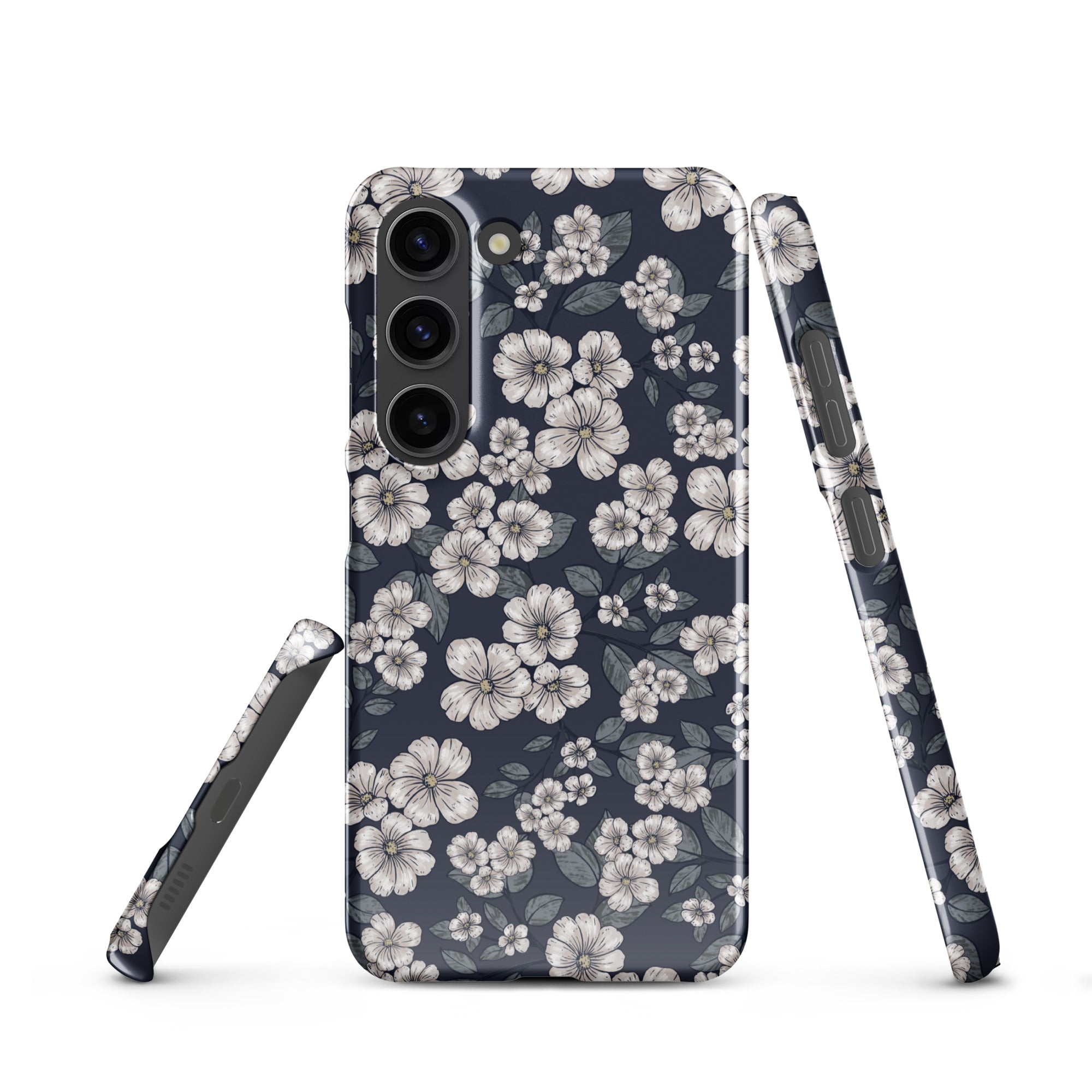 Floral - Samsung Snap case Glossy Samsung Galaxy S23 - phone cases