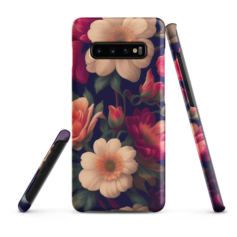 Floral - Samsung Snap case Matte Samsung Galaxy S10 Plus - phone cases