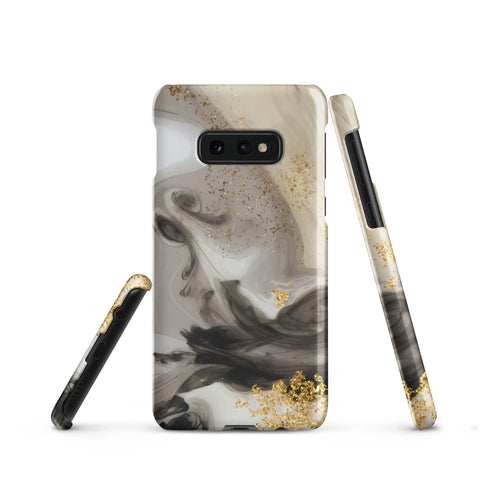 Gold Glitter - Samsung Snap case Matte Samsung Galaxy S10e - phone cases