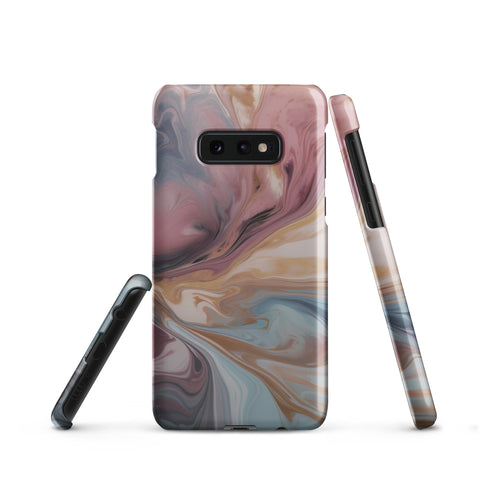 Liquid Colored Marble - Samsung Snap case Matte Samsung Galaxy S10e - phone cases