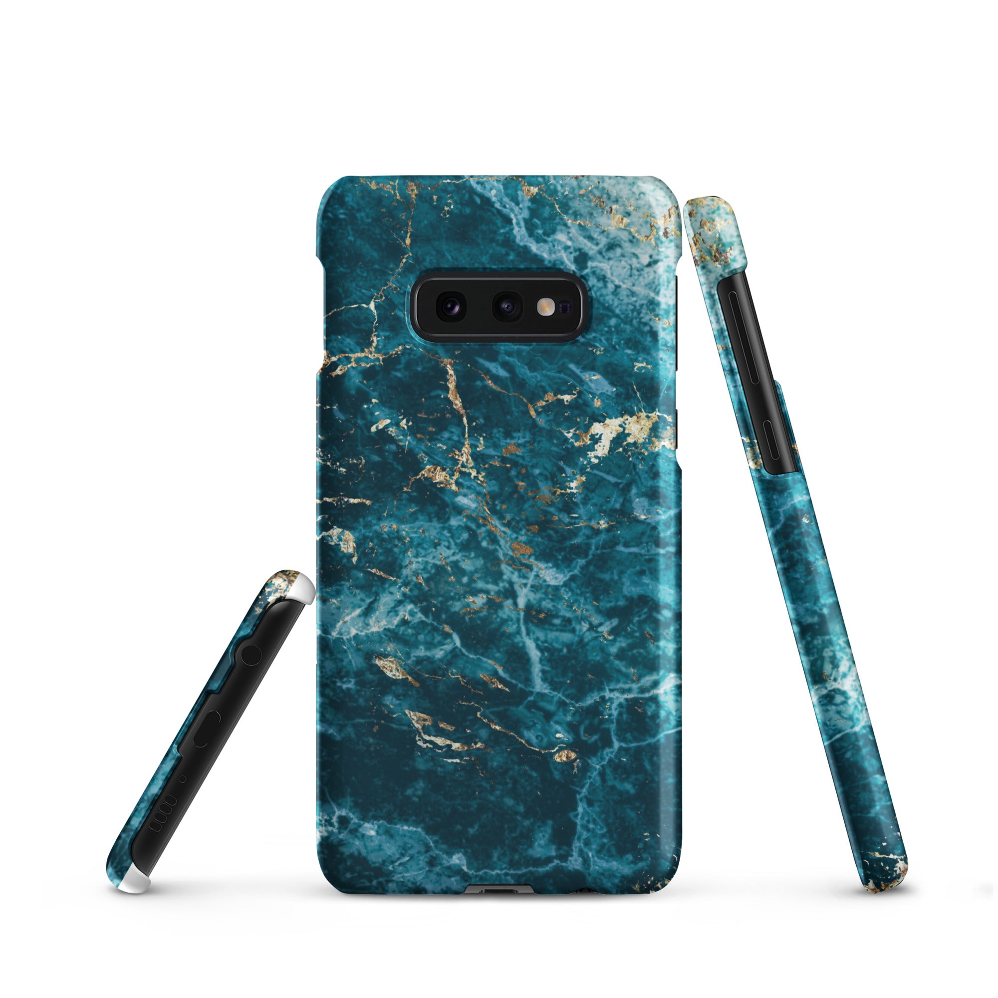 Liquid Blue marble - Samsung Snap case Matte Samsung Galaxy S10e - phone cases