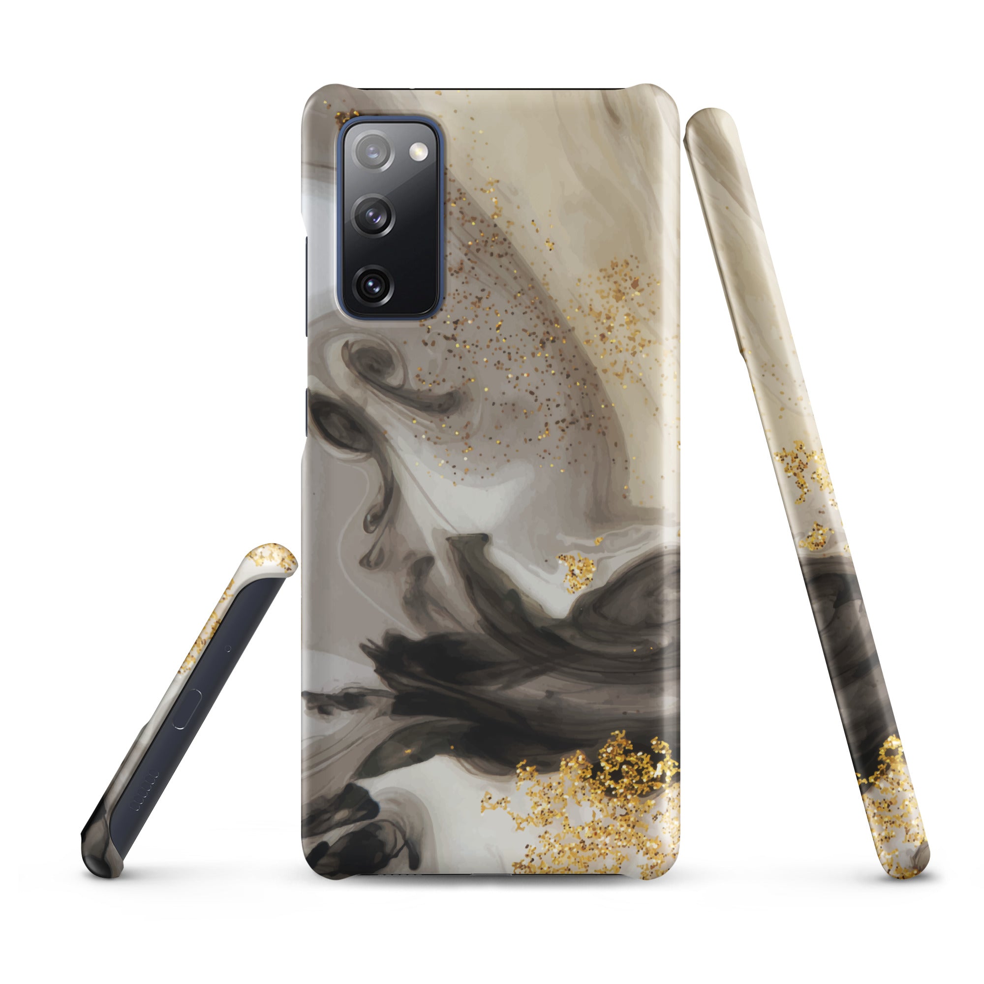 Gold Glitter - Samsung Snap case Matte Samsung Galaxy S20 FE - phone cases