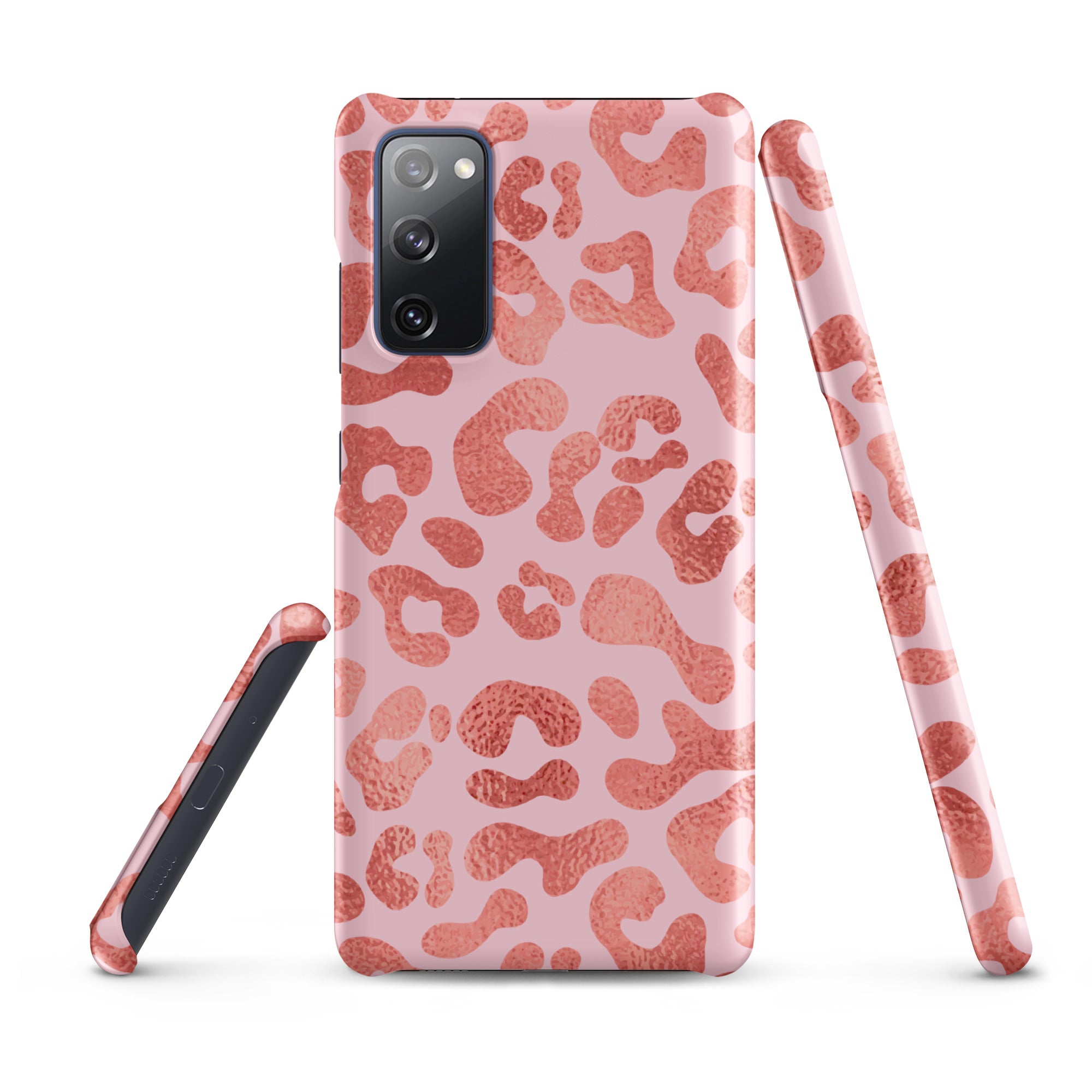 Pink Leopard - Samsung Snap case Matte Samsung Galaxy S20 FE - phone cases