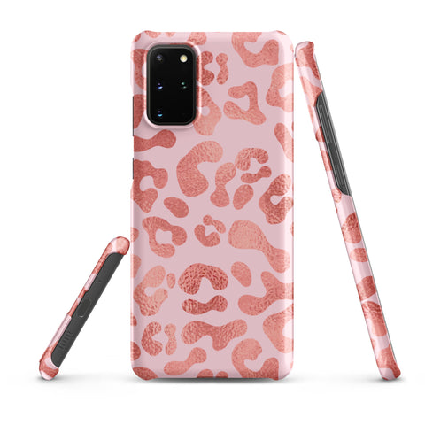 Pink Leopard - Samsung Snap case Matte Samsung Galaxy S20 Plus - phone cases