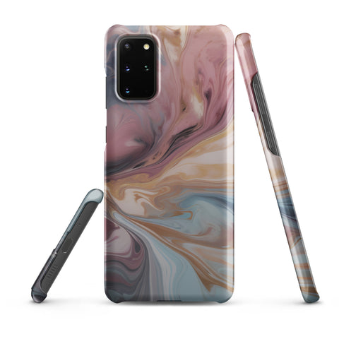 Liquid Colored Marble - Samsung Snap case Matte Samsung Galaxy S20 Plus - phone cases