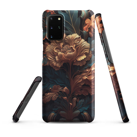 Dark floral - Samsung Snap case Matte Samsung Galaxy S20 Plus - phone cases