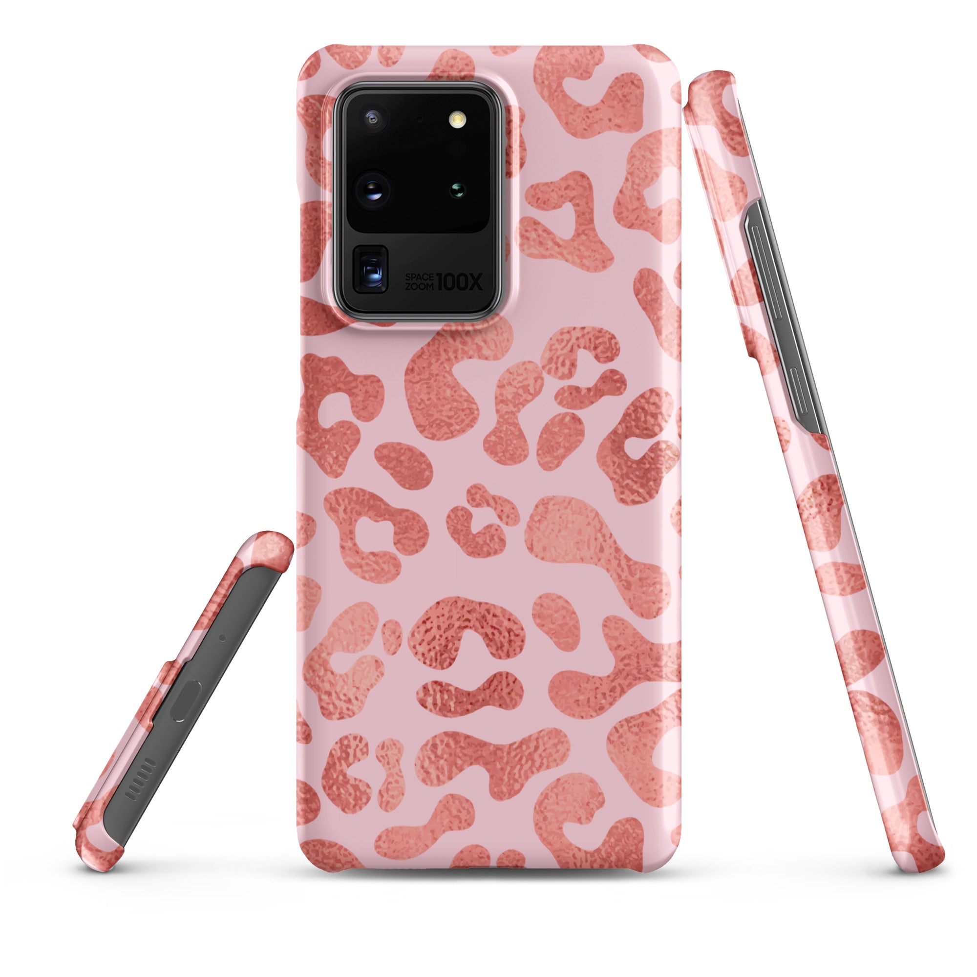 Pink Leopard - Samsung Snap case Matte Samsung Galaxy S20 Ultra - phone cases