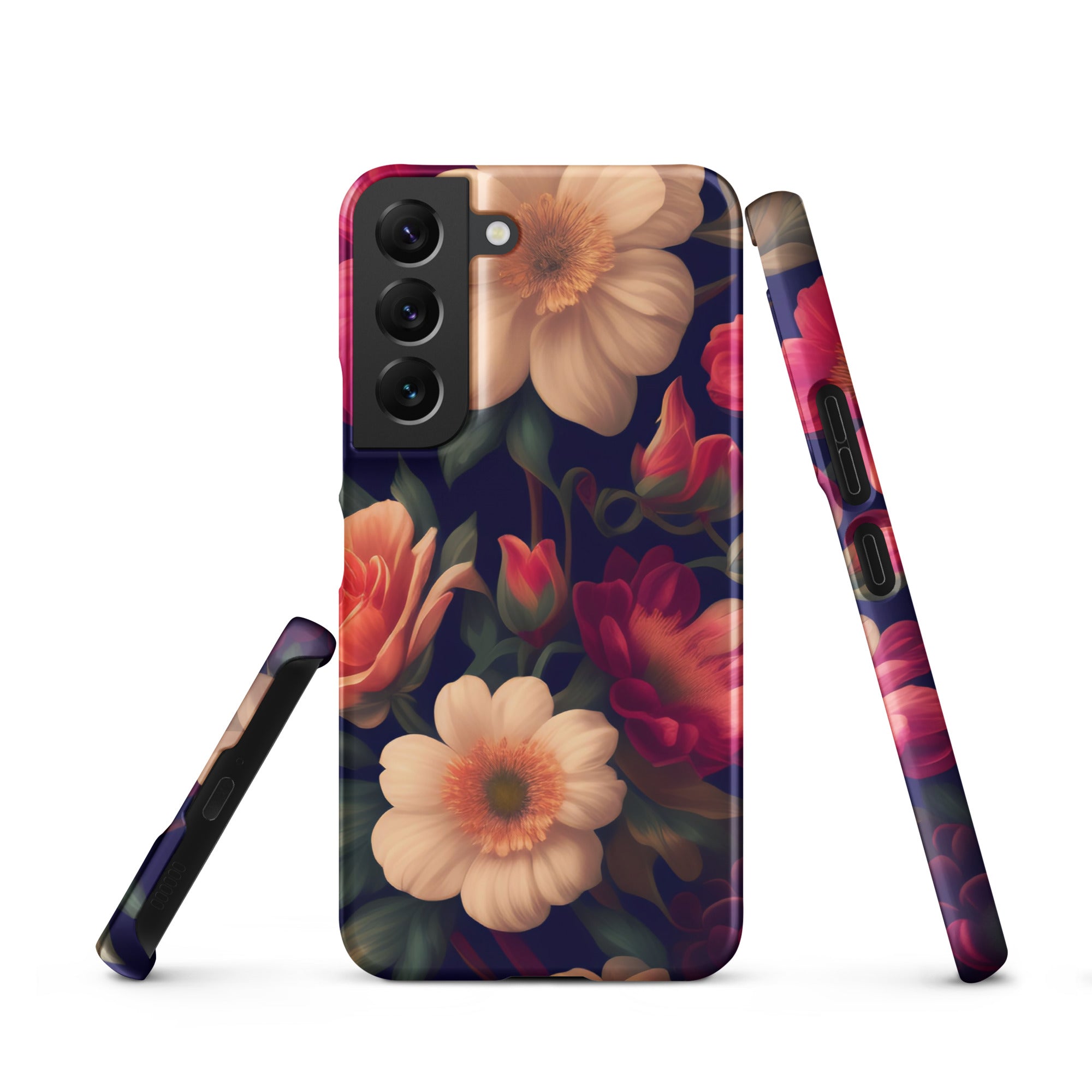 Floral - Samsung Snap case Matte Samsung Galaxy S22 - phone cases