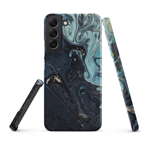 Blue Liquid - Samsung Snap case Matte Samsung Galaxy S22 Plus - phone cases