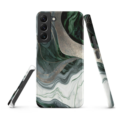 Green Marble - Samsung Snap case Matte Samsung Galaxy S22 Plus - phone cases