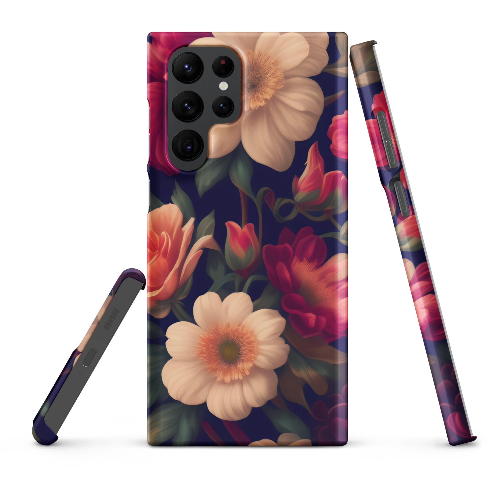 Floral - Samsung Snap case Matte Samsung Galaxy S22 Ultra - phone cases