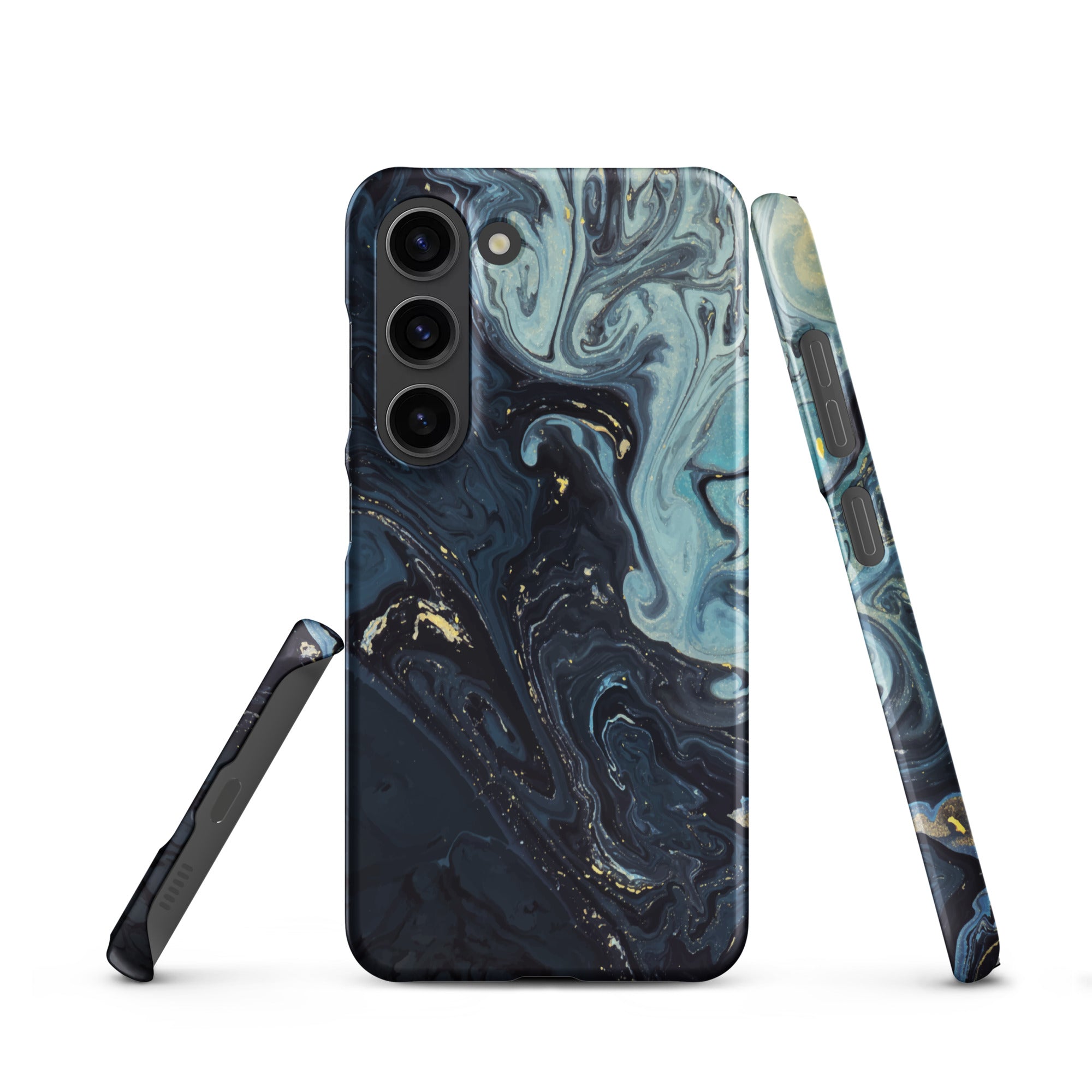 Blue Liquid - Samsung Snap case Matte Samsung Galaxy S23 - phone cases