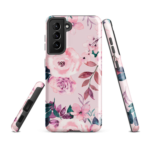 Spring Flower - Samsung Tough Case Glossy Samsung Galaxy S21 FE - phone cases