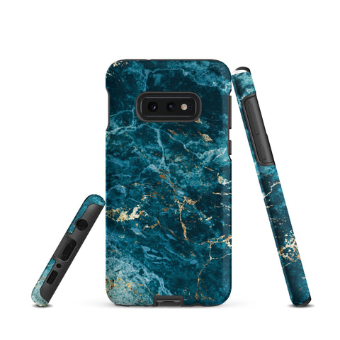 Liquid Blue marble - Samsung Tough Case Matte Samsung Galaxy S10e - phone cases