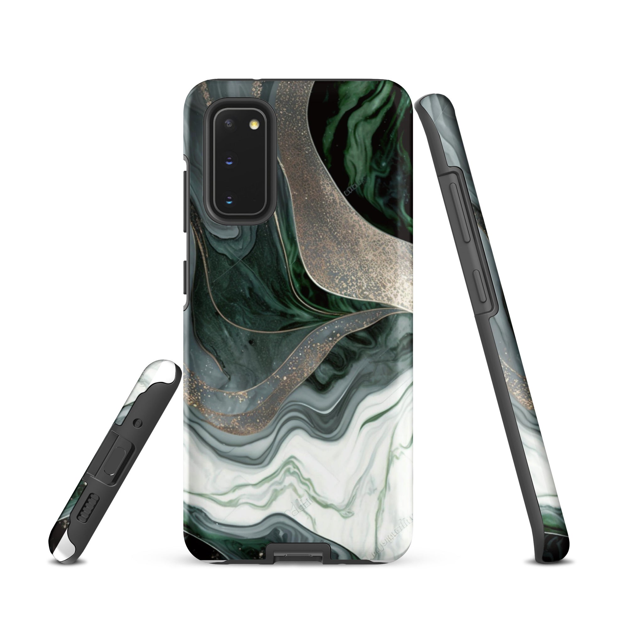 Green Marble - Samsung Tough Case Matte Samsung Galaxy S20 - phone cases