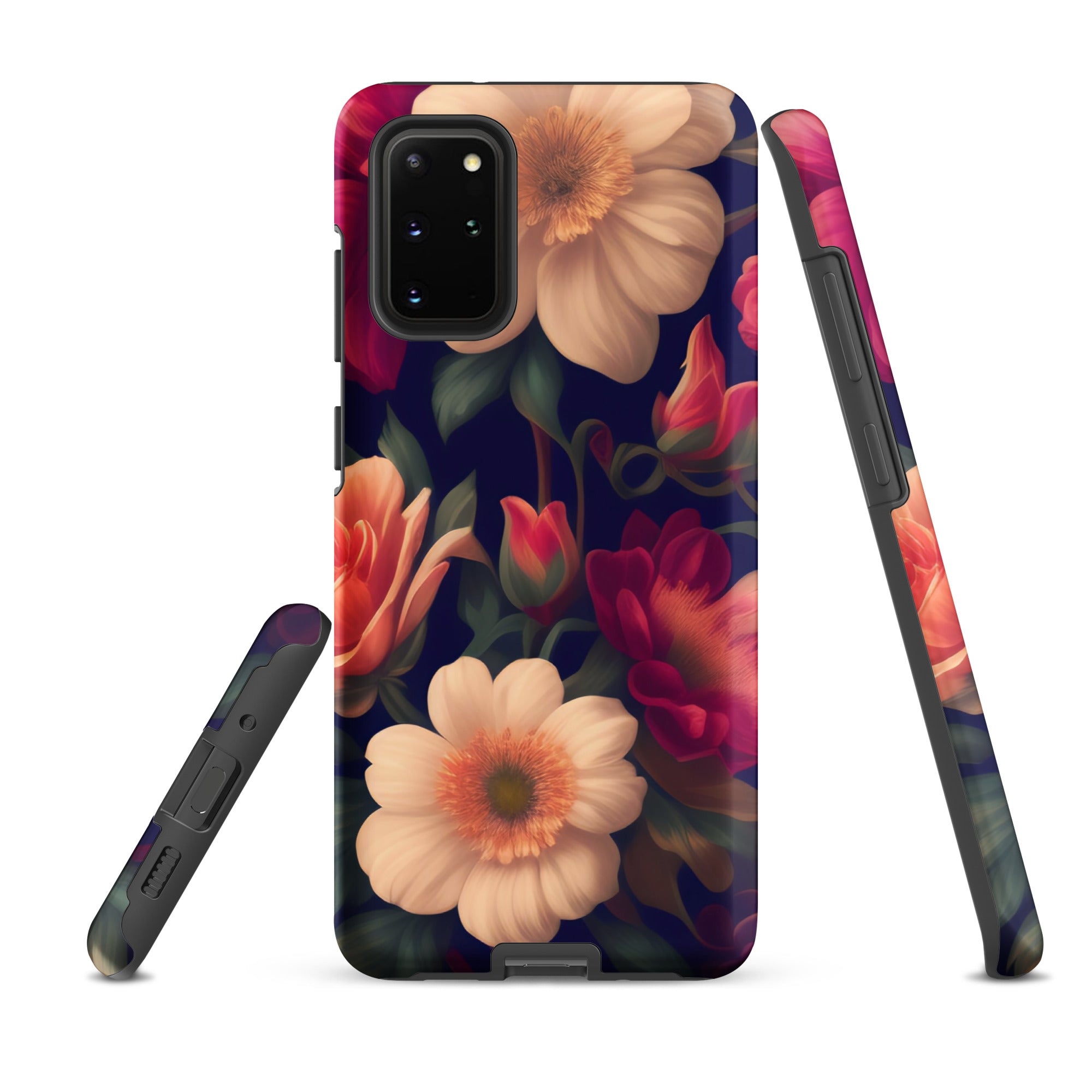 Floral - Samsung Tough Case Matte Samsung Galaxy S20 Plus - phone cases