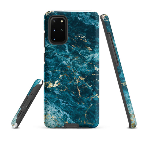 Liquid Blue marble - Samsung Tough Case Matte Samsung Galaxy S20 Plus - phone cases